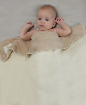 Katoenen baby deken