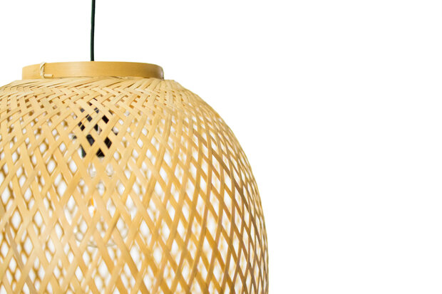 Wollies Hanglamp van Bamboe