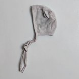 WOLLIES Amsterdam Baby Muts - 100% Katoen - 0-3 maanden - Creme