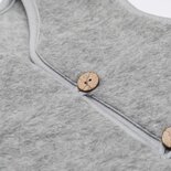 WOLLIES Amsterdam - Wollen Kinder Vest - 100% Merino Wol - 86-92 - Lichtgrijs