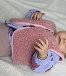 WOLLIES Amsterdam - Wollen Kinder Vest - 100% Merino Wol - 92-98 - Roze