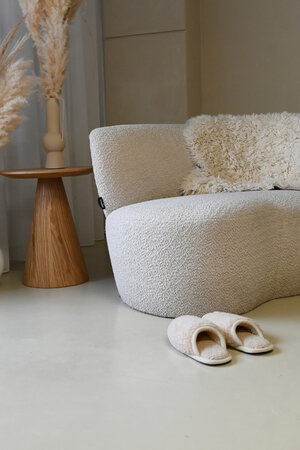 WOLLIES Amsterdam - 100% Merinowol Pantoffels - Beige - Maat 40-41