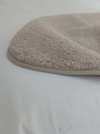 WOLLIES Amsterdam Plaid Deken - Amandel - Merino Wol - 200 x 150 cm