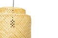 Bamboe Hanglamp, Handgemaakt, Naturel, ⌀35 cm