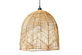 Rotan / Rieten Hanglamp, Handgemaakt, Naturel, ⌀45 cm