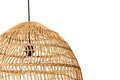 Rotan / Rieten Hanglamp, Handgemaakt, Naturel, ⌀60 cm