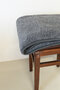 WOLLIES Amsterdam Ledikant Deken - Grijs - Merino Wol - Deluxe Dubbelzijdig - 135 x 95 cm